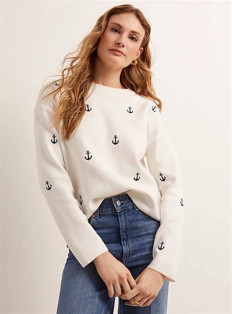 anchor sweater womens